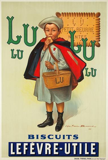 Biscuits Lefevre-Utile / Lu-Lu 1897