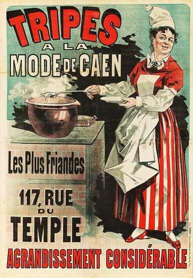 Tripes a la Mode de Caen 1881