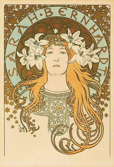 Sarah Bernhardt / La Plume 1896