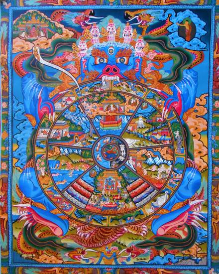 Vintage Samsara Mandala No. 2