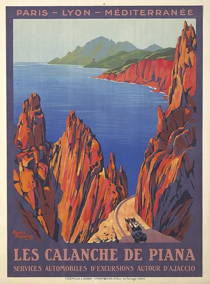 Calanche de Piana 1923