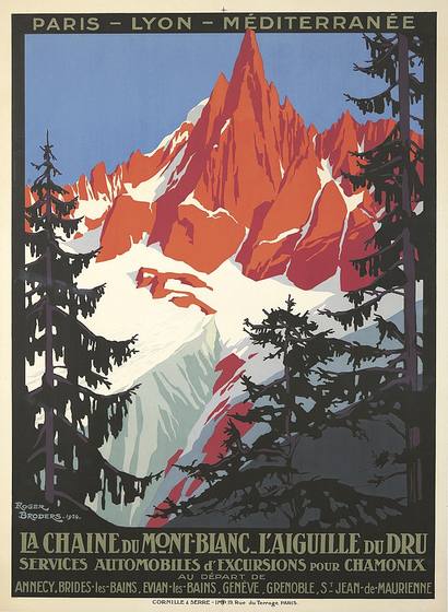 La Chaine du Mont-Blanc 1924