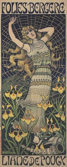 Folies-Bergere / Liane de Pougy 1898