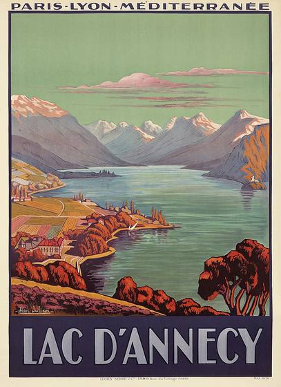 Lac d'Annecy 1925