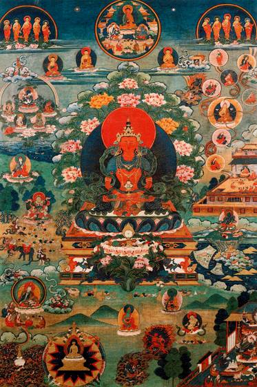 Buddhist Thangka No. 1