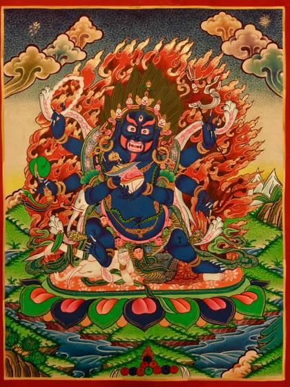 Tibetan Buddhist Thangka Print No. 6