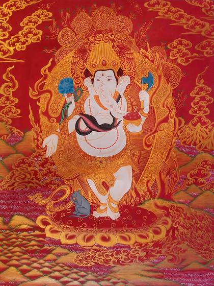 Tibetan Buddhist Thangka Print No. 25