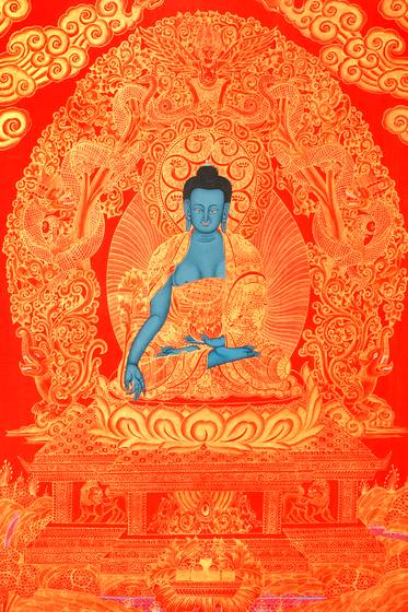 Vintage Buddhist Thangka No. 46