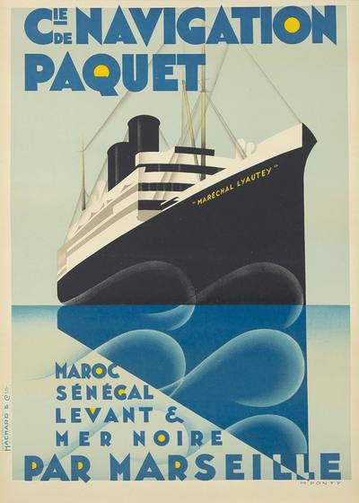 Navigation Paquet / Marechal Lyautey 1924