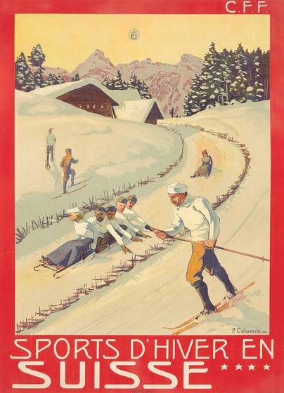 Sports d'Hiver en Suisse 1904
