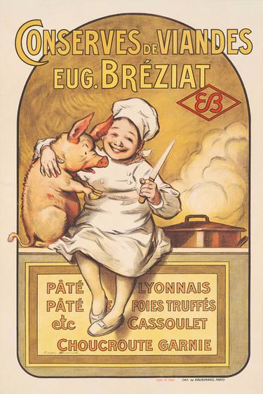 Conserves de Viandes / Eug. Breziat 1927
