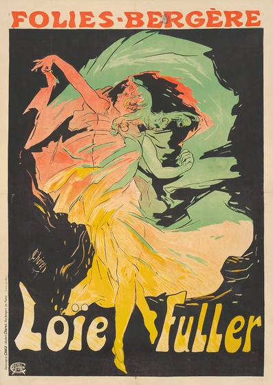 Jules Cheret Folies-Bergere / Loie Fuller
