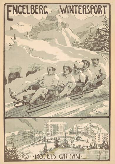 Wilhelm Amrhein Engelberg Wintersport