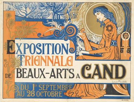 Exposition Triennale de Beaux-Arts a Gand 1895