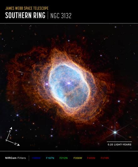 Southern Ring Nebula NGC 3132