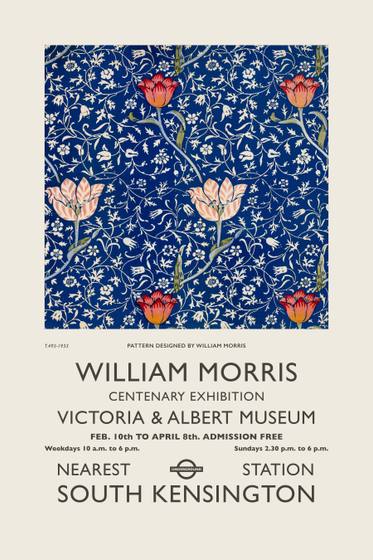 William Morris V&A Exhibition Print No. 2