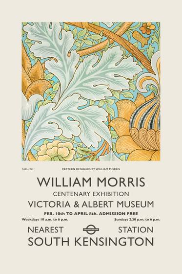 Vintage William Morris Poster No. 3