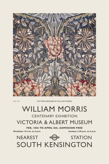 William Morris Exhibition Poster No. 7