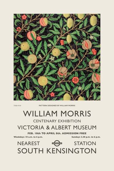 William Morris V&A Exhibition Print No. 8