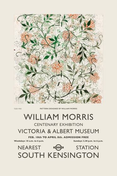 Vintage William Morris Poster No. 9