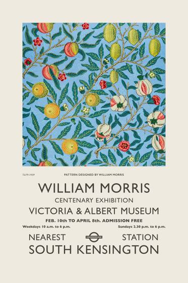 William Morris V&A Exhibition Print No. 11