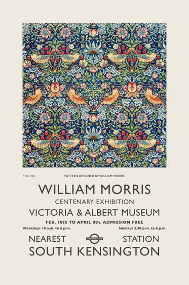 Vintage William Morris Poster No. 12