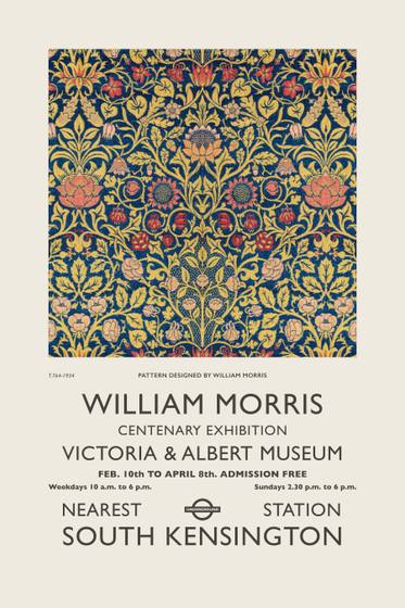 William Morris Exhibition Poster No. 13