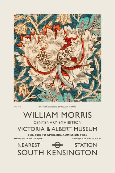 William Morris V&A Exhibition Print No. 17
