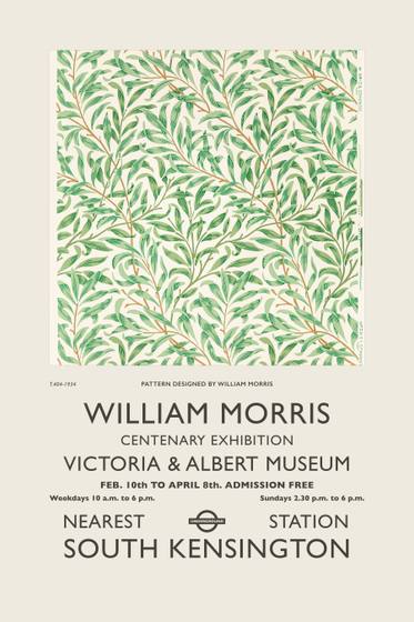 Vintage William Morris Poster No. 21