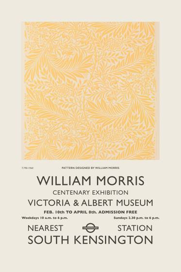 William Morris V&A Exhibition Print No. 23