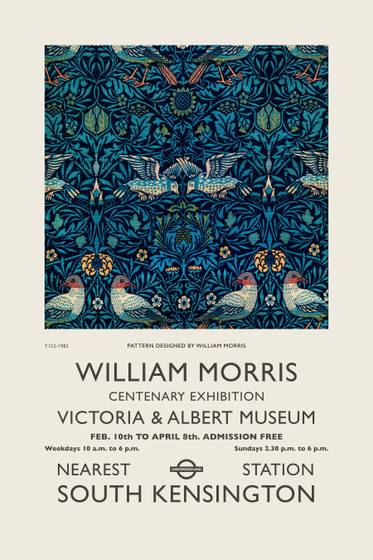 Vintage William Morris Poster No. 24