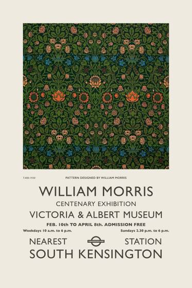 William Morris V&A Exhibition Print No. 26