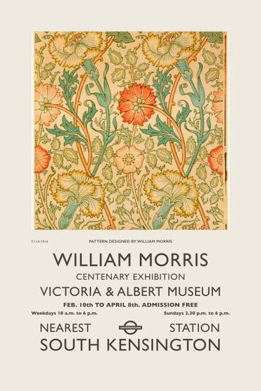 Vintage William Morris Poster No. 27