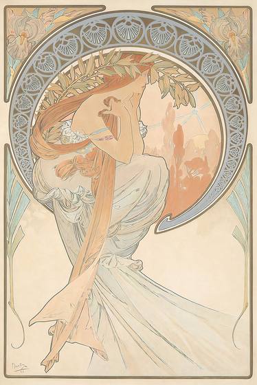 Alphonse Mucha The Arts