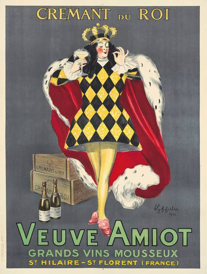 Leonetto Cappiello Veuve Amiot / Cremant du Roi