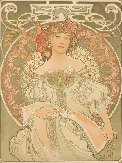 Alphonse Mucha Reverie