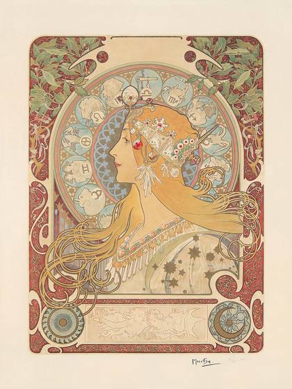 Alphonse Mucha Zodiac