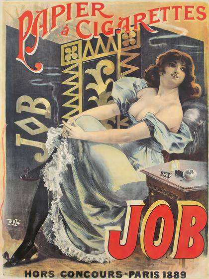 Alphonse Mucha Job Cigarette Papers Vintage Poster