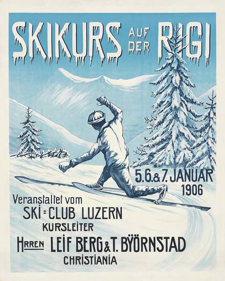 Skikurs auf der Rigi
