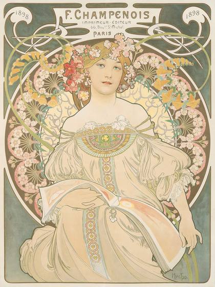 Alphonse Mucha F. Champenois / Reverie