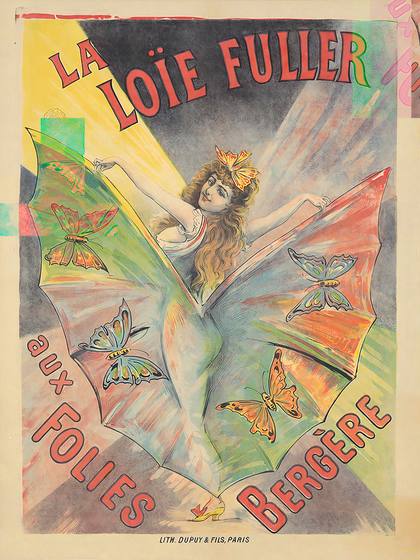 La Loie Fuller aux Folies Bergere