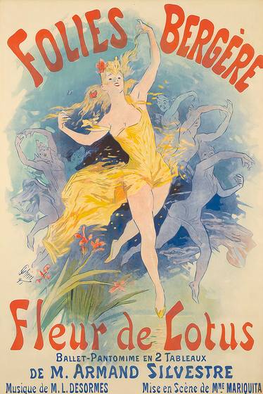 Dufourt Folies-Bergere / Fleur de Lotus