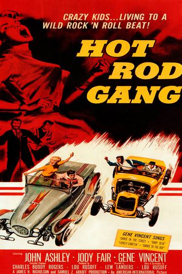 Hot Rod Gang Vintage Movie Poster