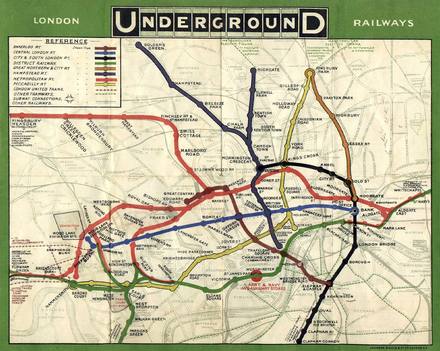Tube Map 1908