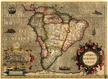 America 1606 America Merid. Mercator Mr