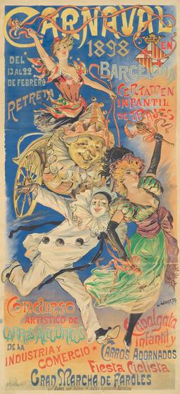 Carnaval en Barcelona 1898