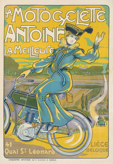 La Motocyclette Antoine 1902