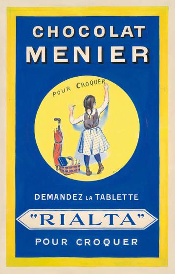 Gaspar Camps Chocolat Menier / "Rialta" : Maquette