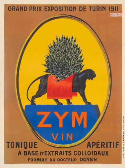 Leonetto Cappiello Zym Vin