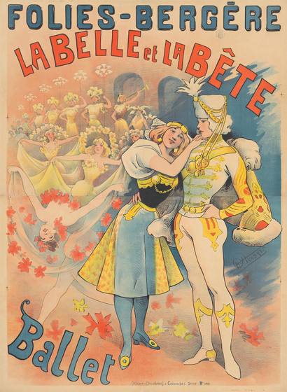 Leon Dardenne Folies-Bergere / La Belle et La Bete